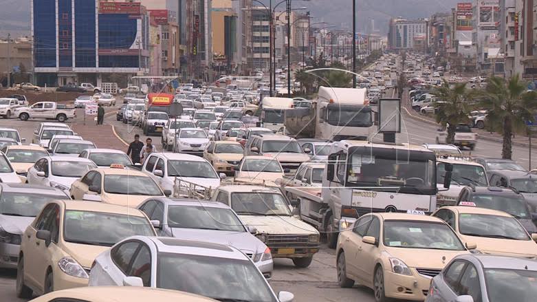 بە وێنە...بایكۆتكردنی دەوامی كارمەندان لە سلێمانی